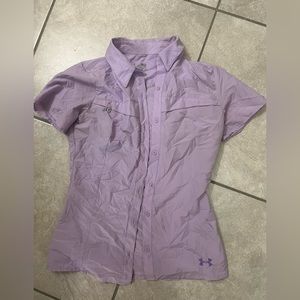Size S Under Armour purple sun shirt